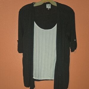 Women's Black Cardigan Sweater